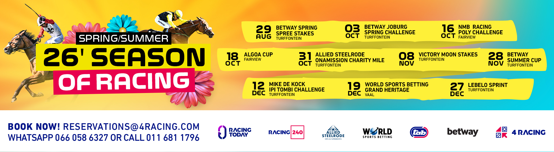 Horse Racing Monthly Ads 2